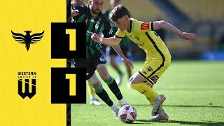 Match Highlights | Wellington Phoenix Men vs Western United