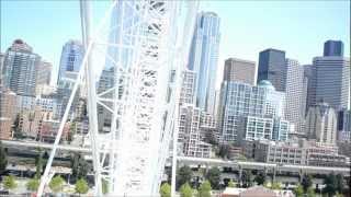 On the Seattle Great Wheel - City View