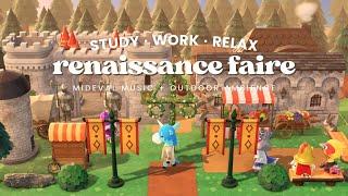 Renaissance Faire  1 Hour Medieval Music + Outdoor Ambience No Ads  Studying Music | Work Aid 