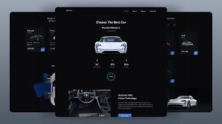  Create a Responsive Car Website Design Using HTML CSS & JavaScript