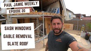 Paul Jamie Weekly Episode 20, #constructionuk #constructionvlog #adayinthelife