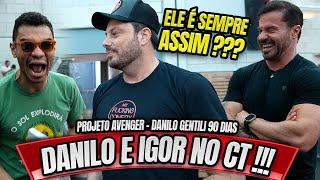 DANILO GENTILI E IGOR GUIMARÃES JUNTOS NO CT - PROJETO AVENGER 90 DIAS #EP06