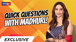 Madhuri Dixit on her favourite desserts, fitness regime and more