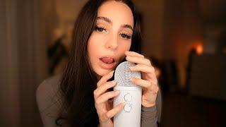 ASMR Mouth Sounds  with Finger Fluttering & Hand Sounds  NO TALKING 