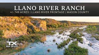 749-Acre Llano River Ranch for Sale | Texas Hill Country Live Water Property w/ Llano River Frontage