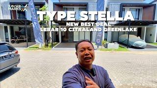 STELLA, Rumah Citraland Greenlake Yang Lebar 10 tapi Harganya BEST DEAL BANGET Harganya masih 3 M an