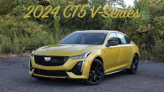 2024 Cadillac CT5 V-Series - POV Test Drive & Full Features Review