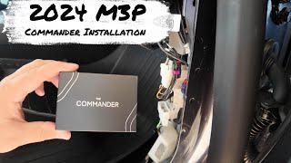 How to install "The Commander" in a 2024 Tesla Model 3 Performance. Hack your tesla the easy way!