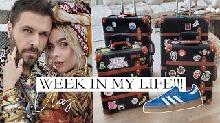 WEEK IN MY LIFE: Photoshoot, Shopping, Haul, Snow Storm, Decorate my Suitcases