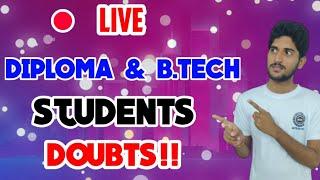 EDUCATIONAL STUDENTS DOUBTS || BSD LIVE WITH YOU