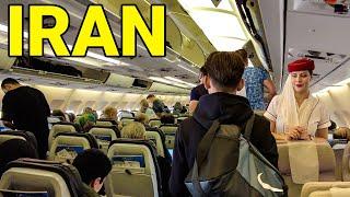 IRAN Airbus A300  Tehran to Kish Island (Economy Class) | Inside Iranian Airport