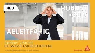 Ableitfähige Bodenbeschichtung | Neu: Sikafloor-2350 ESD