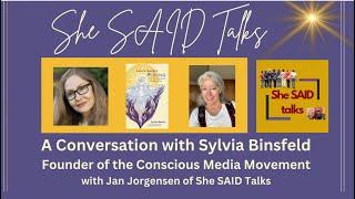 Sylvia Binsfeld on She SAID Talks with Jan Jorgensen March 2025