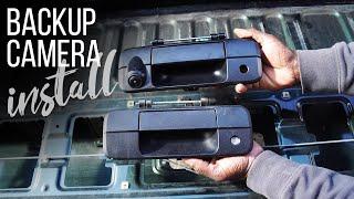 2007-2013 Toyota Tundra Backup/Reverse Camera Install