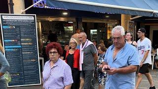 Evening time in city centre ,Benidorm Spain ! Live stream today