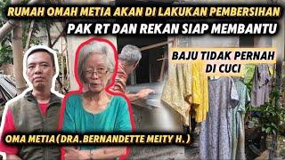 RUMAH OMAH METIA AKAN DI LAKUKAN PEMBERSIHAN PAK RT DAN REKAN SIAP MEMBANTU‼️