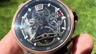 WISHDOIT  THE ARISTOS AUTOMATIC-ROSE GOLD WATCH