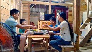 Build a wooden house quickly, arrange home interior