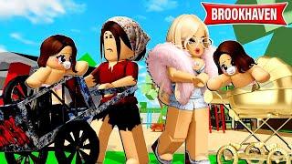 AS BEBÊS GÈMEAS FORAM SEPARADAS PELOS PAIS | Historinhas Brookhaven Roblox