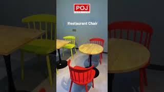 Cafe barbeque bar table |  Wooden Cafe Restaurant Table and Chair | Hotel Chair | POJ Furniture