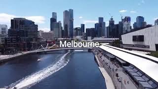 Yarra River Melbourne | Aerial View by Drone