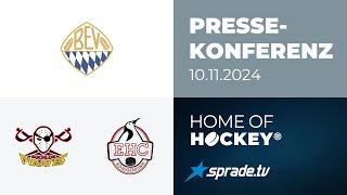 10.11.2024 - Pressekonferenz - ESV Buchloe vs. EHC Königsbrunn