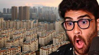 China's Mega "Ghost" Cities are INSANE | Hasanabi reacts to WSJ