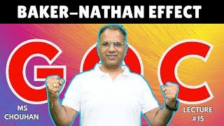 GOC | Baker Nathan Effect | Lecture -15 | English | IIT JEE ADVANCED | OC | MS Chouhan Sir