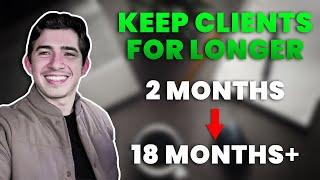 How To Keep SMMA Clients For Longer | SMMA Churn Rate 2023