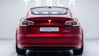 2025 Tesla Model 3_ The Affordable Electric-Revolution with Unbelievable New Features!