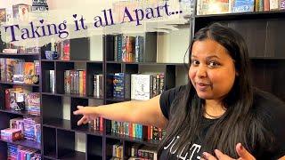 MASSIVE BOOKSHELF REORGANIZATION! | Spring Cleaning 2022