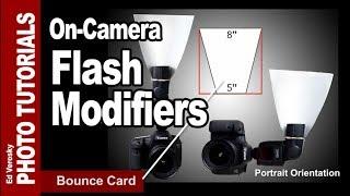 On Camera Flash Modifiers