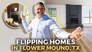 Flower Mound Texas House Flip: See The BEFORE & AFTER Transformation | Texas Real Estate