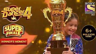 Florina बनी SD4 की Winner | Super Dancer Chapter 4 | Winner's Moment