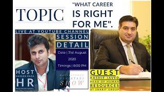 PEP TALK WITH KASHIF JAVED (Head of Human Resources at Sharif Group)