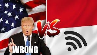 Kecepatan Internet di Amerika VS di Indonesia, Kalah Telak Gak Ya?