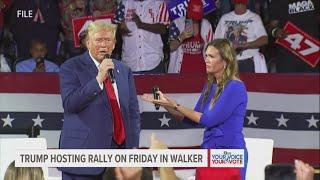 Trump to campaign in Walker on Friday