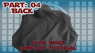How to Sew a Star Wars Jumpsuit – Pt 04: Attaching the Back & Preparing Sleeves
