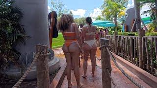 USA Aquatica Orlando Water Park, Florida | Walking Tour