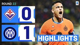 FIORENTINA-INTER 0-1 | HIGHLIGHTS | Lautaro header secure Inter win in Florence | Serie A 2023/24