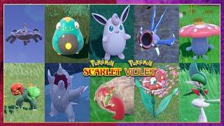 Pokemon Scarlet & Violet All Wild Fully Evolved Stone Pokemon Locations