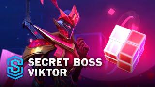 Secret Boss Viktor Wild Rift Skin Spotlight