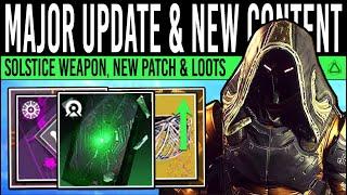 Destiny 2: MAJOR UPDATE & SUMMER EVENT! Exotic Loot, Patch Info, Challenges, New Weapon, Loot & More