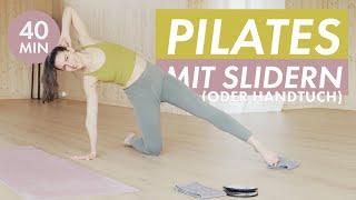 Pilates mit Slidern (oder Handtüchern) 40 Neue Reize für deinen Körper!