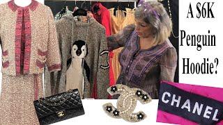 Updated Coco Chanel Couture Gems: Life Time Chanel Tweed Suits, Costume Jewelry, A Hoodie Worth $6K?