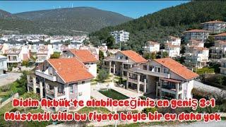 Didim Akbük'te bu fiyata bir ev daha yok çok geniş elit bir site 3+1 müstakil villa