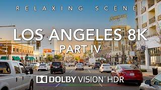 Driving Los Angeles 8K HDR Dolby Vision - Glendale to Mulholland Drive Part IV