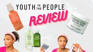 CLEAN GIRL SKINCARE / YOUTH TO THE PEOPLE BEAUTY REVIEW / ACNE & AGING SKIN HELP / SEPHORA