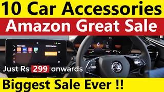 TOP 10 Car Accessories in Amazon Great Indian Festival Sale 2024