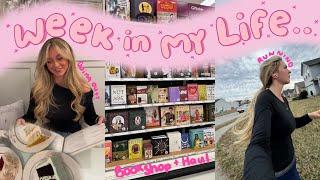 Spend a week with me ⎮running, book haul, workouts, routines etc⎮05